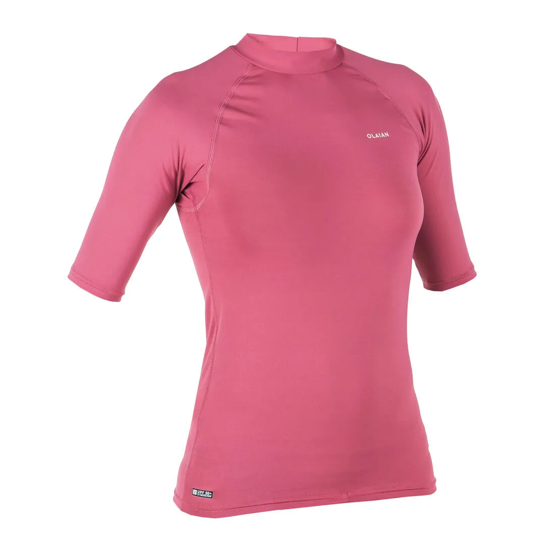 100 Women's Short Sleeve UV Protection Surfing Top T-Shirt