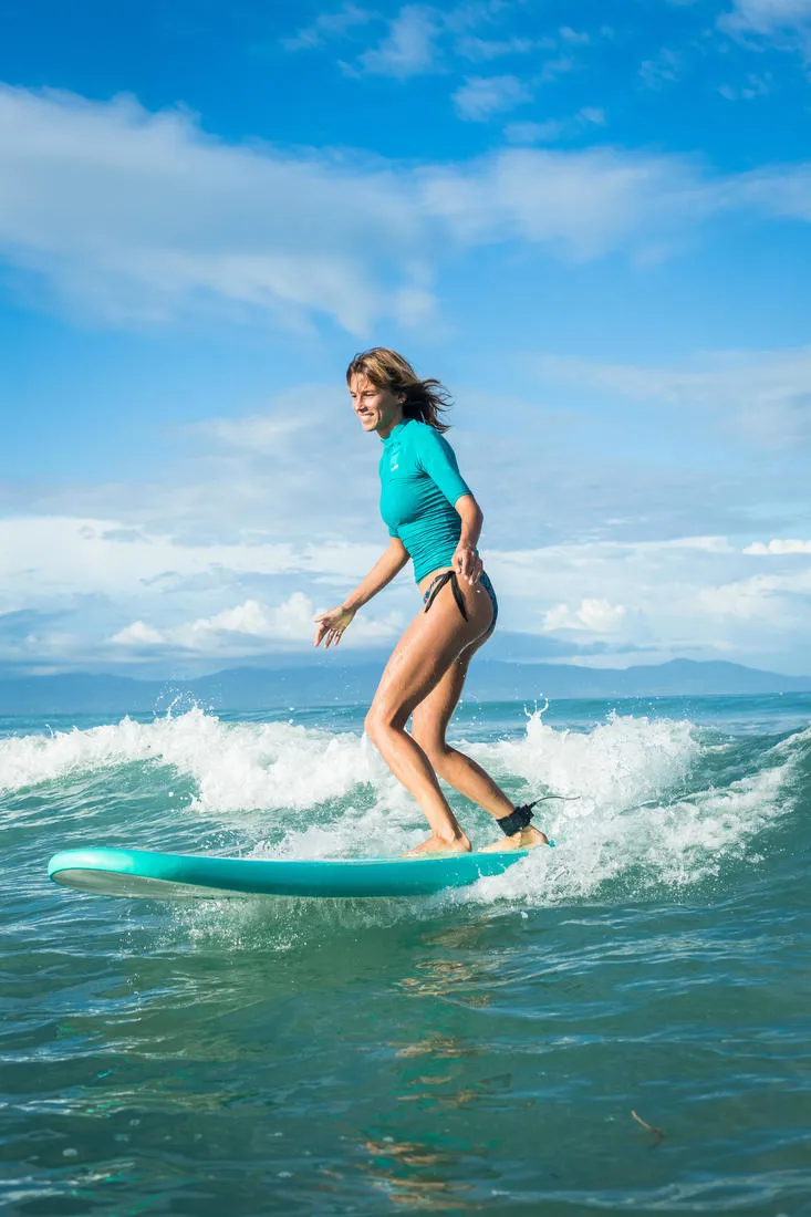 100 Women's Short Sleeve UV Protection Surfing Top T-Shirt