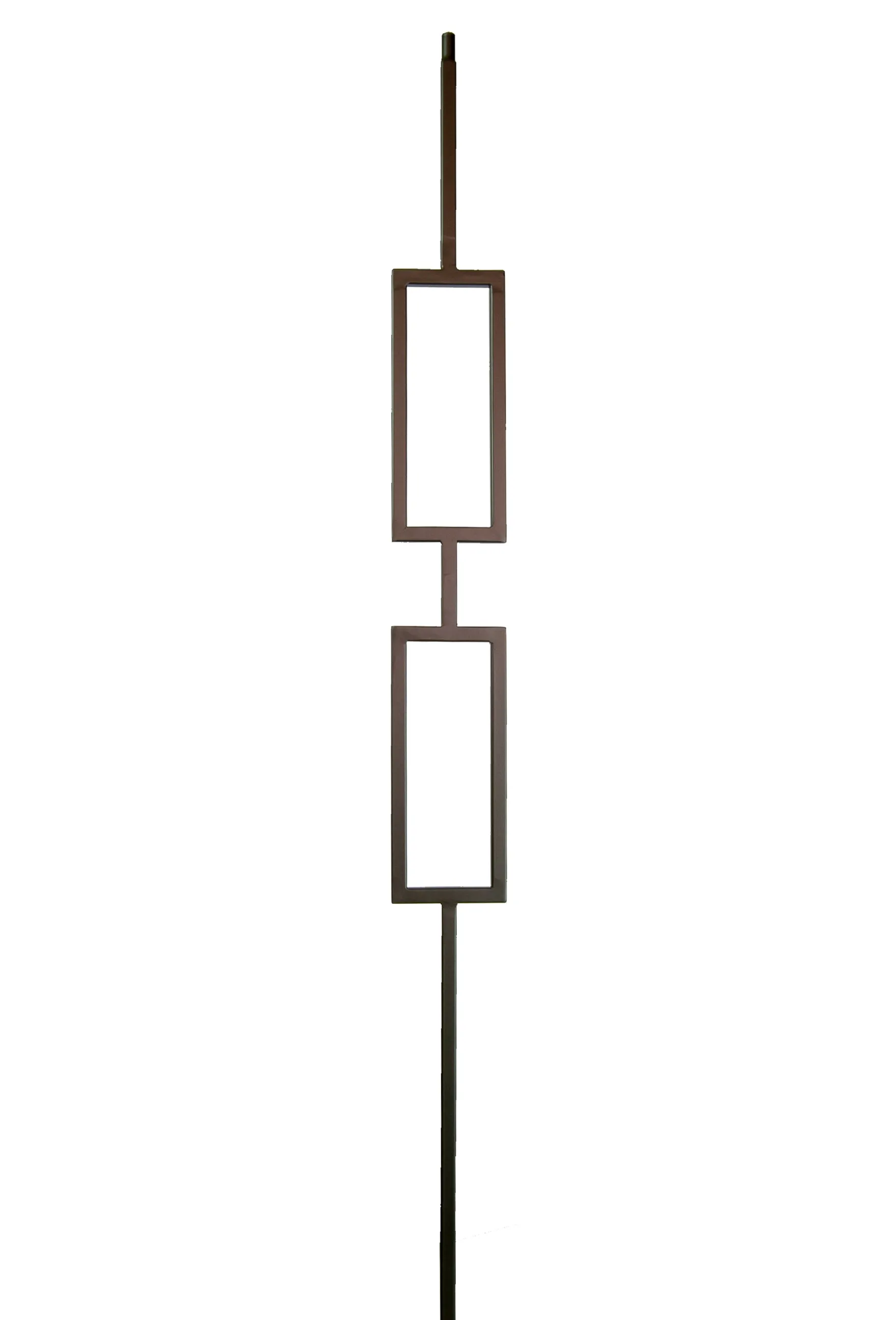 2671 Series M438 Double Rectangle Iron Baluster
