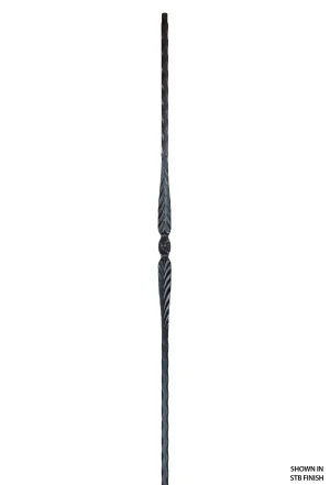 2996 Series M100 Single Feather Mediterranean Iron Baluster