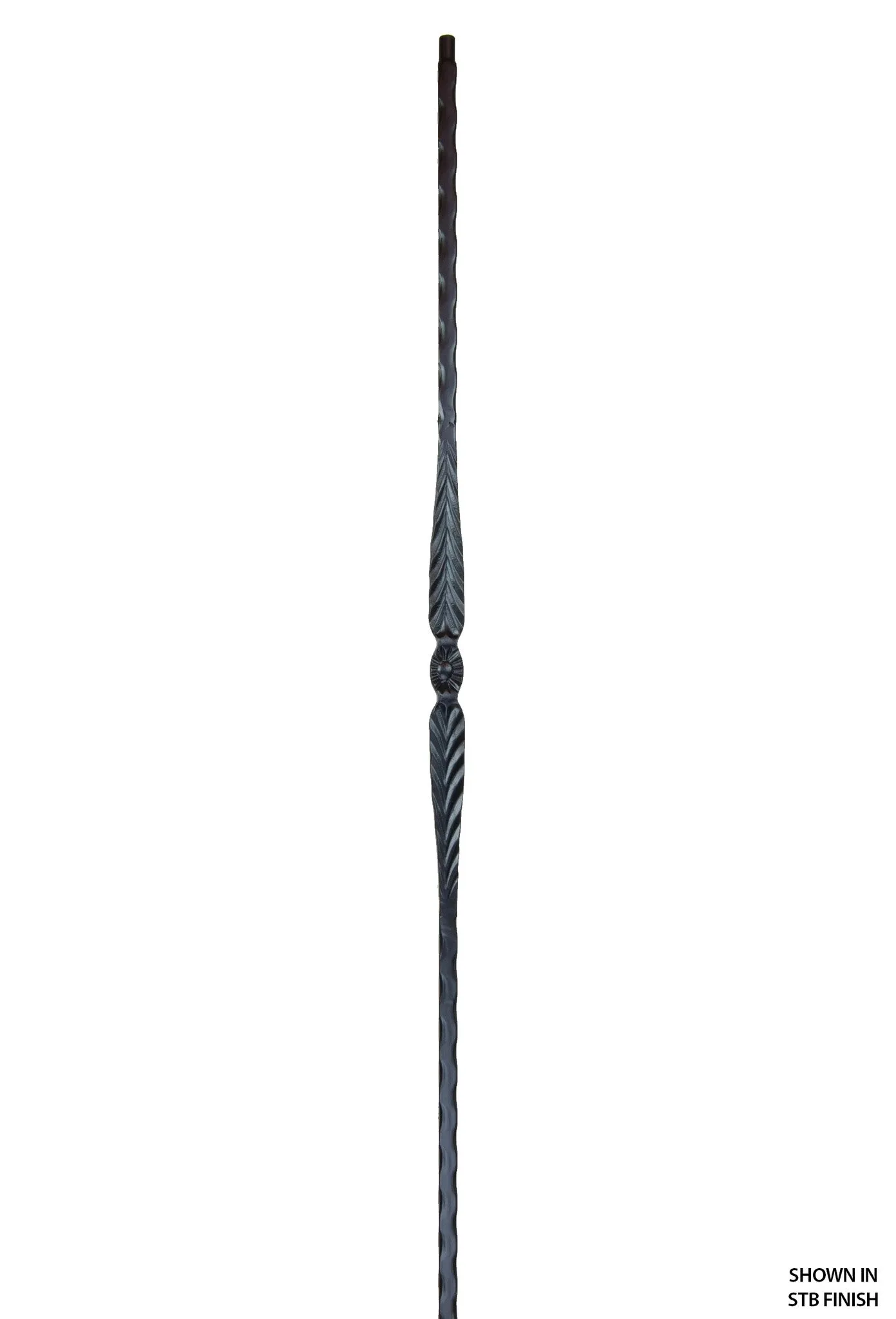 2996 Series M100 Single Feather Mediterranean Iron Baluster