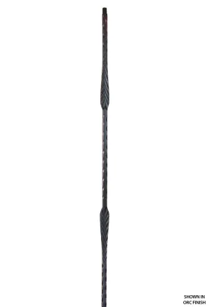 2997 Series M110 Double Feather Mediterranean Iron Baluster