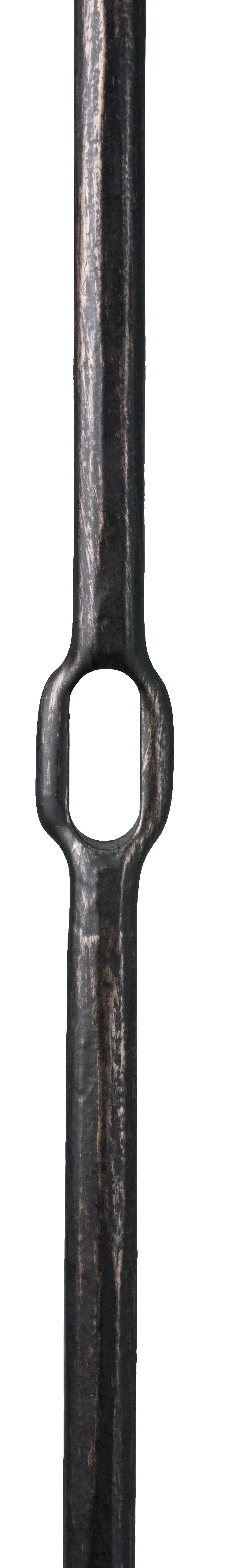 3.1.2 Wentworth Series Three Ring Hammered Iron Baluster