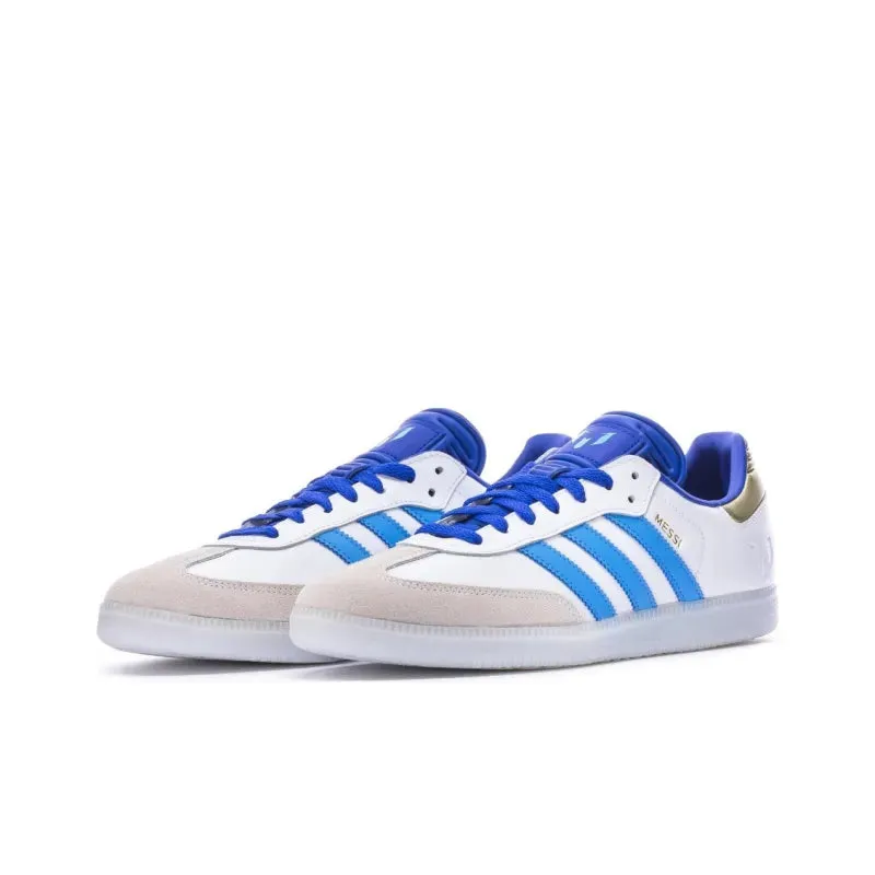 Adidas Samba Messi White-Blue ID3550