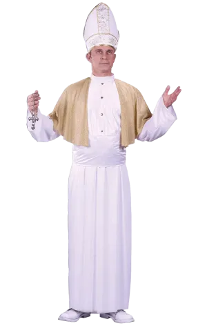 Adult Pontiff Religious Costume