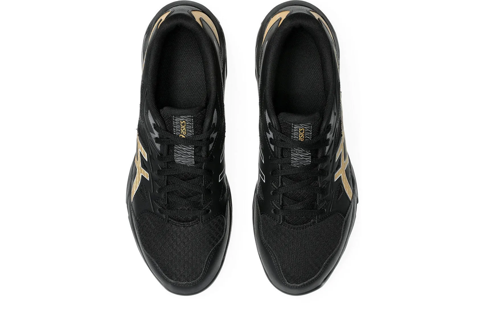 Asics Men's GEL-ROCKET 11 Indoor Shoes in Black/Piedmont Grey
