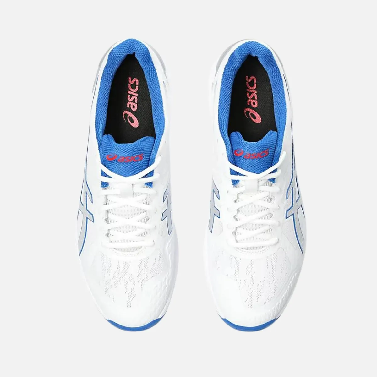 Asics Strike Rate FF Mens Cricket Shoes - White/Pure Silver