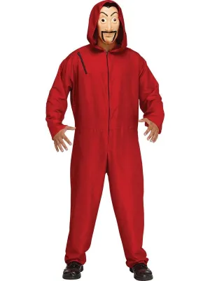 Bank Robber Money Heist Adult Costume
