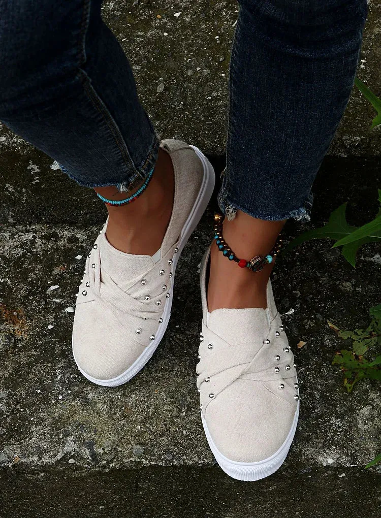 Bowknot Round Toe Platform Casual Breathable Walking Shoes