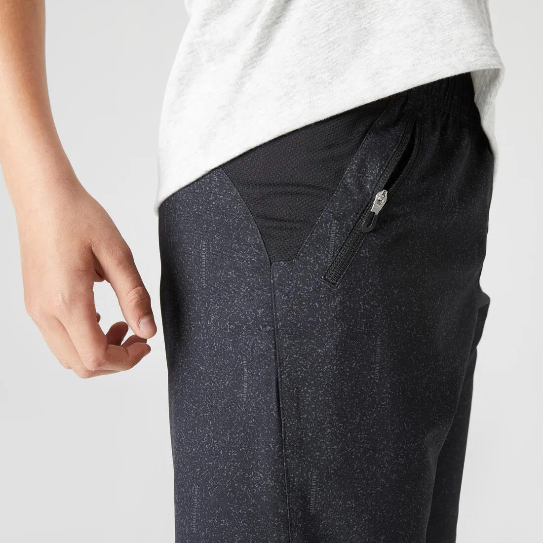 Boys' Breathable Synthetic Shorts W500