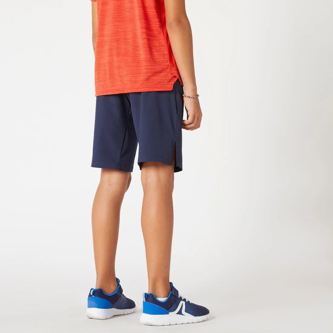 Boys' Breathable Synthetic Shorts W500