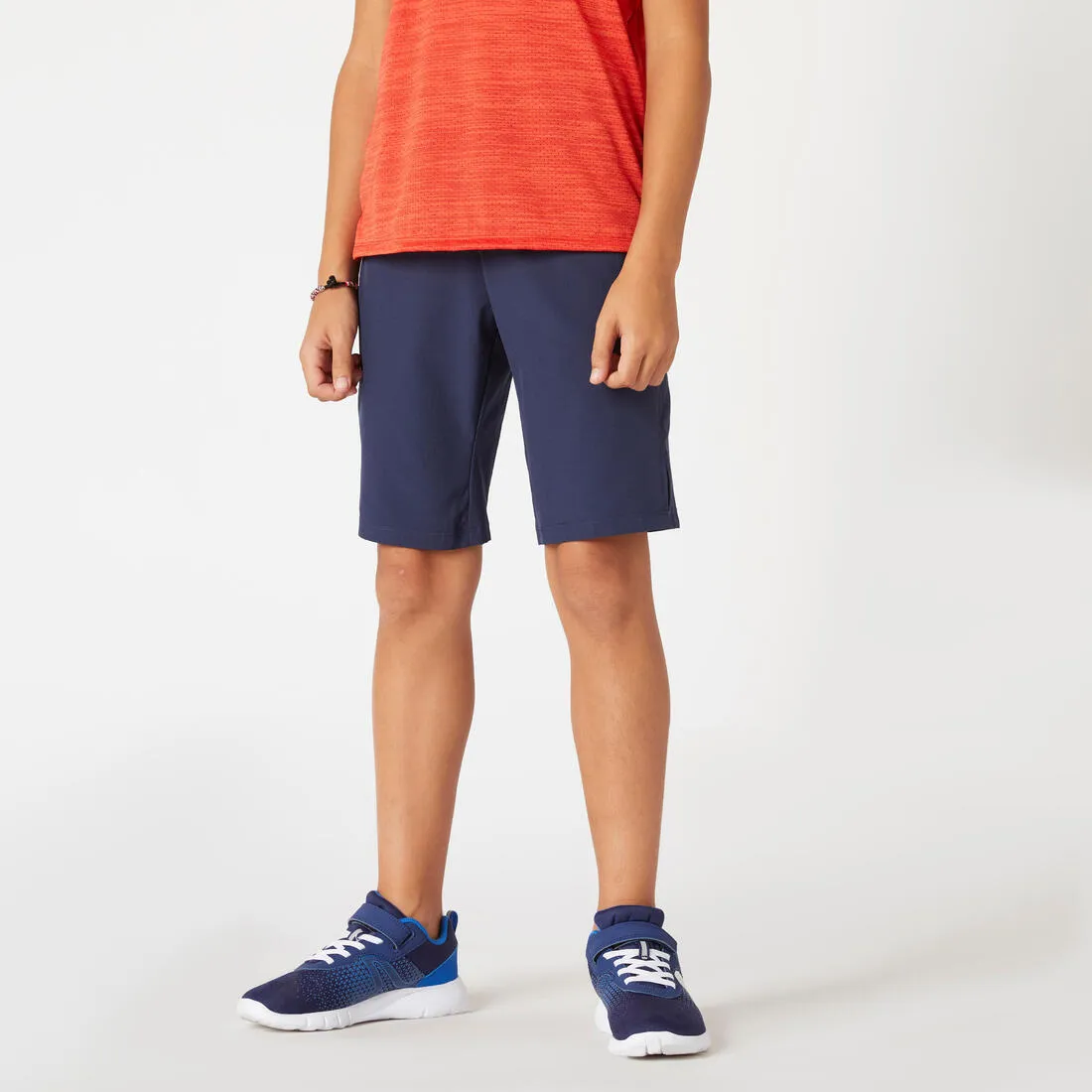 Boys' Breathable Synthetic Shorts W500