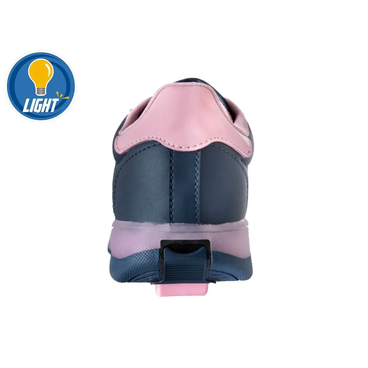 Breezy Rollers Shoes With Wheels Light Heart - Purple