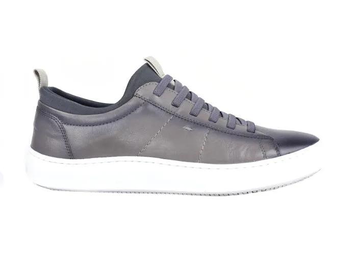 Cameron Hand-Finished Sheep Skin Sneaker - Slate