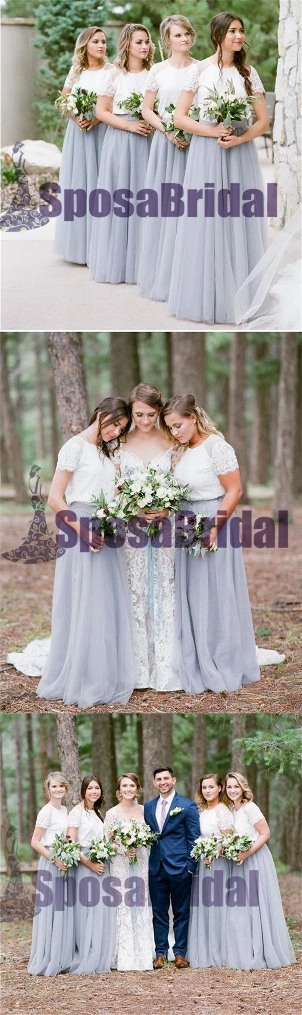 Charming Newest Most Popular Handmade Short Sleeves Pretty Comfortable Bridesmaid Dresses, PD0521