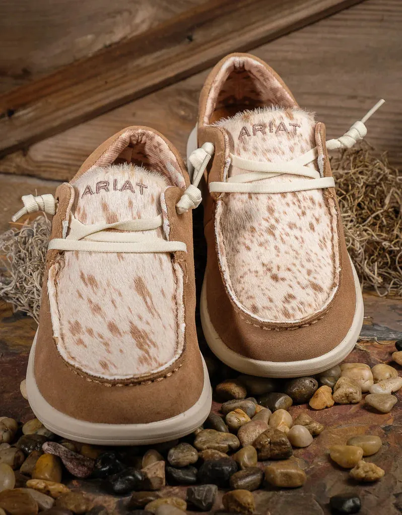 CL10044589-Ariat Womens Hilo- Walnut/Spotted Hair on