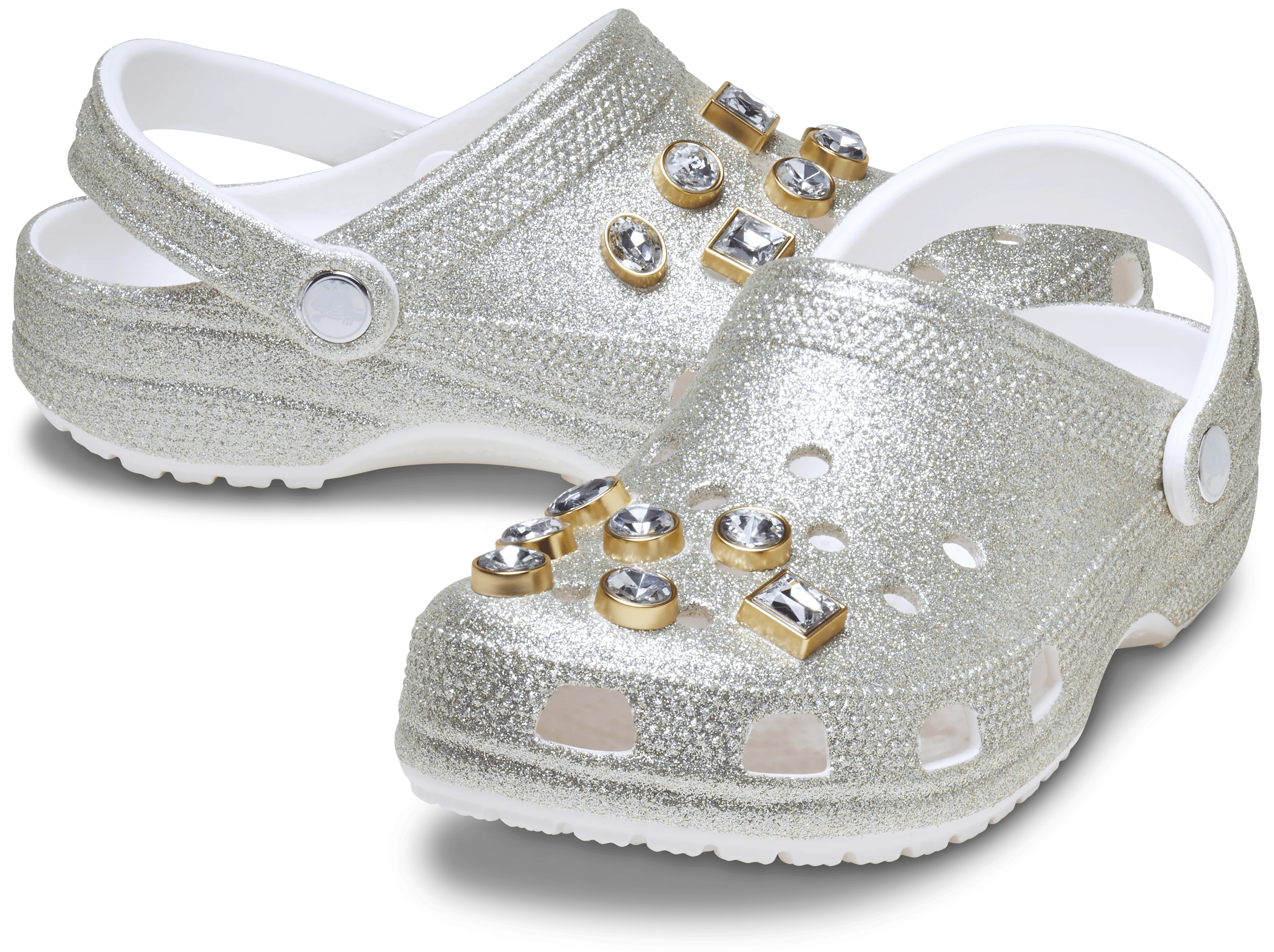 Classic Glitter Embellished Clog