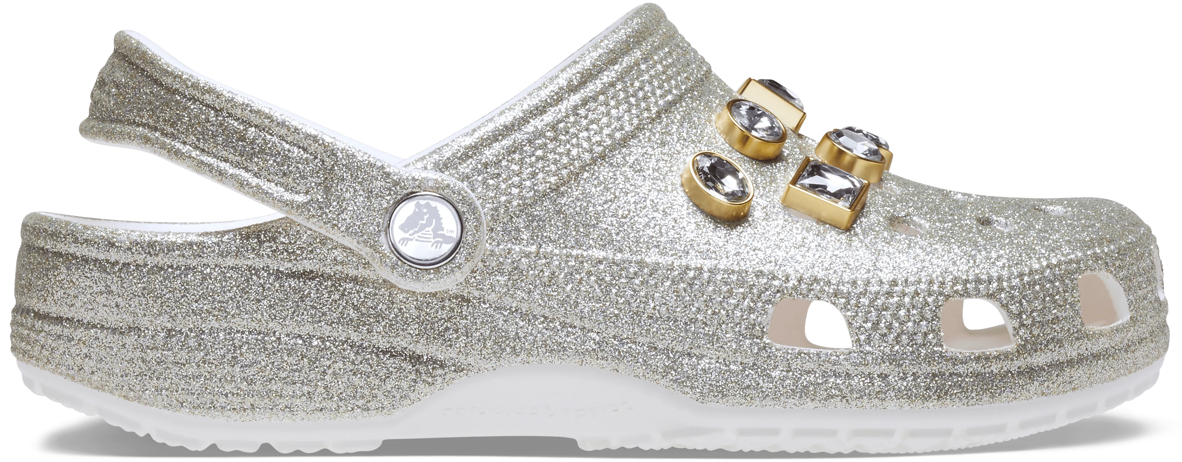 Classic Glitter Embellished Clog