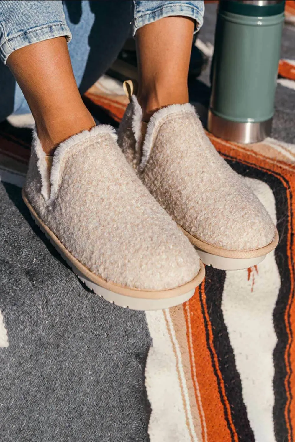 Cobian Booties for Women in Cream  | CAB24-110 CREAM