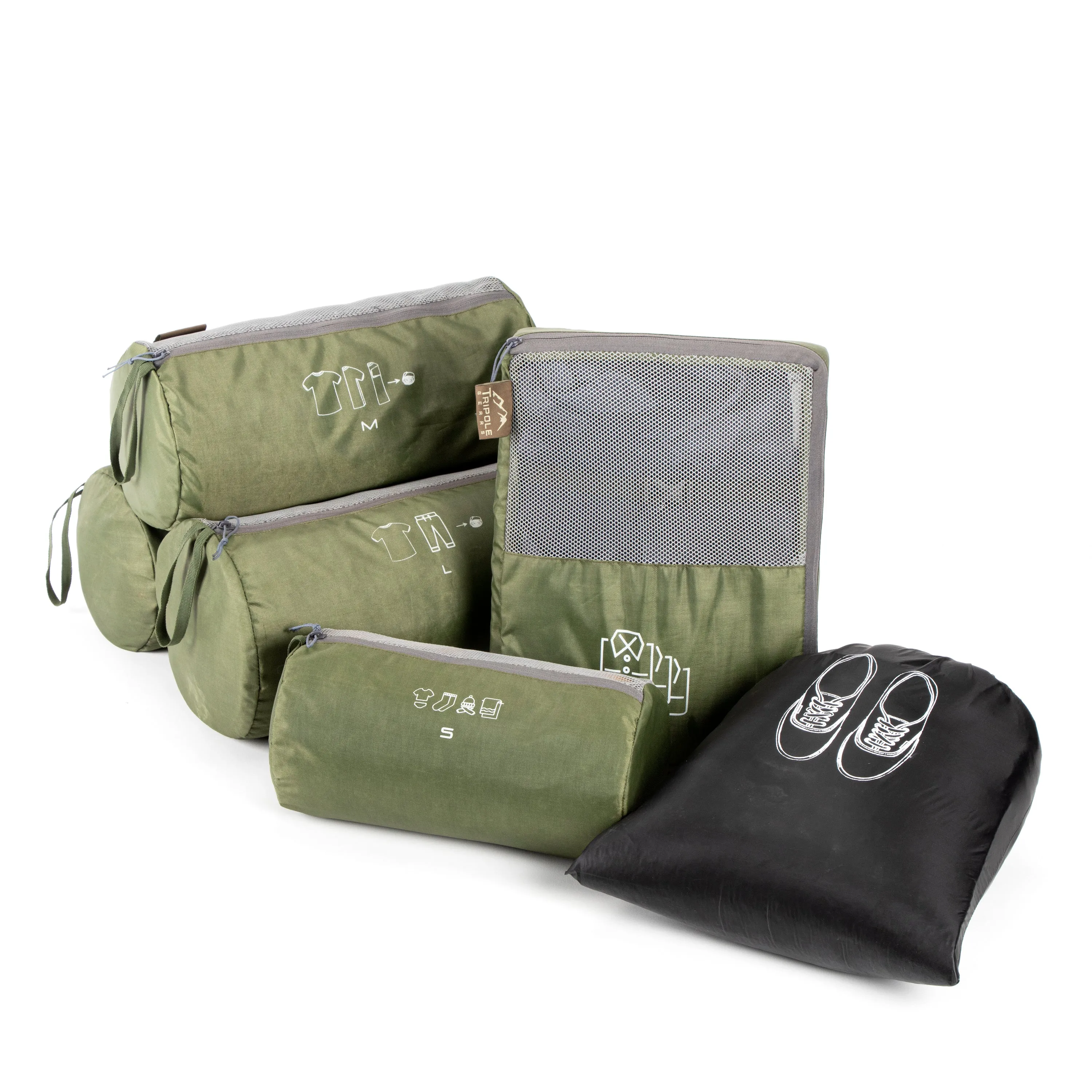 Colonel 80 L Rucksack With Organizer Pack Army Green