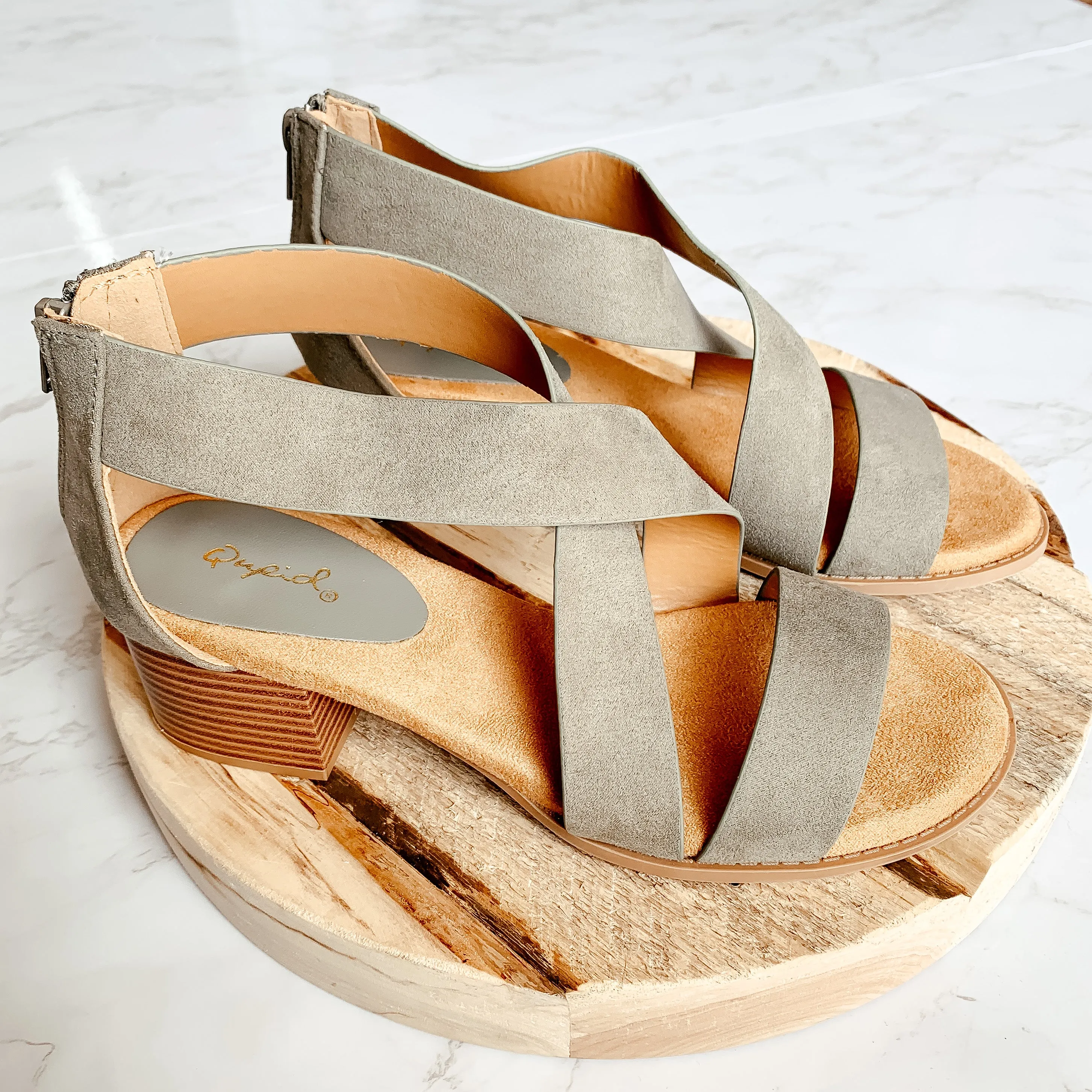 Cross Your Path Sandals
