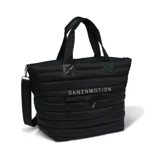 Danshuz Black Oversized Puffer Tote Dance Bag