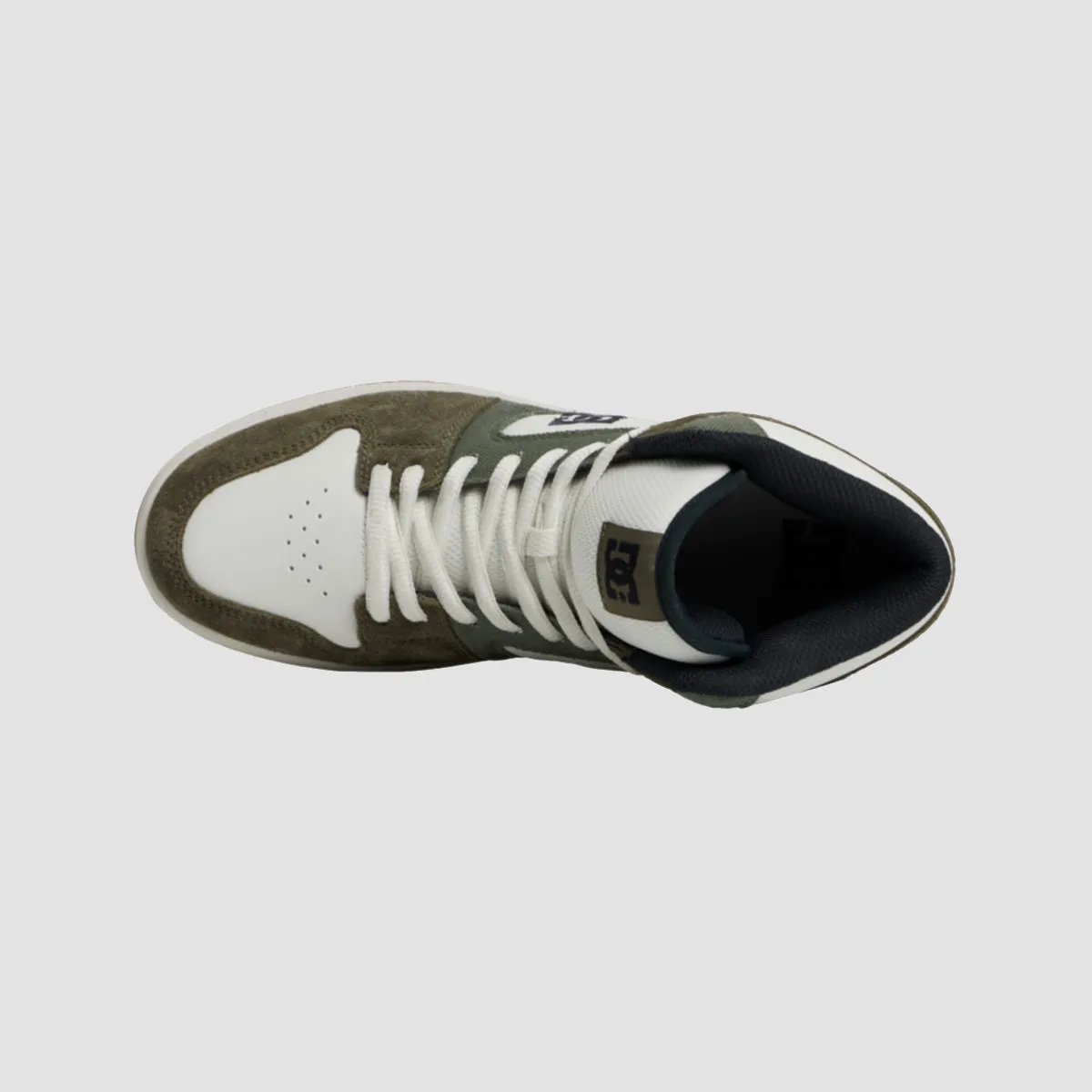 DC Manteca 4 High Top Shoes - Green/Grey/White