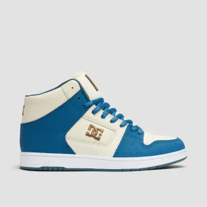 DC Manteca 4 High Top Shoes - Grey/Blue/White