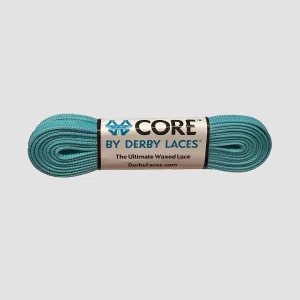 Derby Laces CORE 6mm 274cm Boot/Skate Laces Aqua Spray Teal