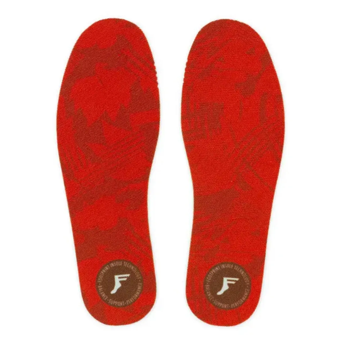 Footprint - King Foam Flat Mid 5mm Insoles Red Camo
