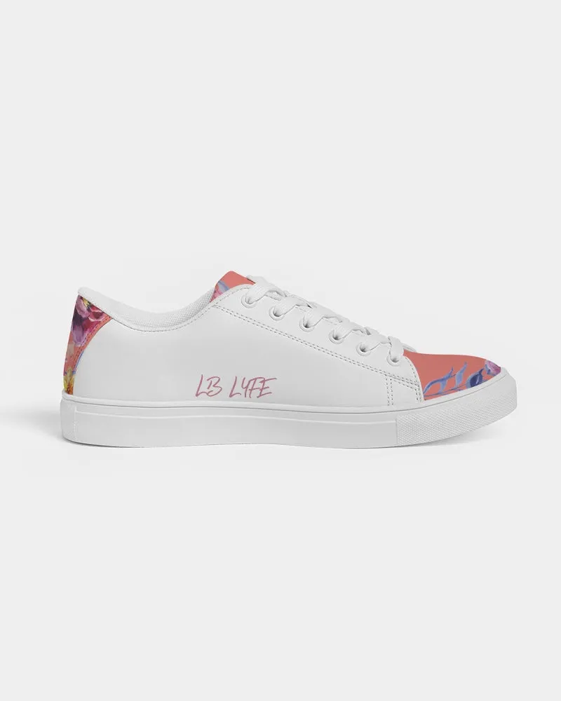 Forbidden Floral  Women's Faux-Leather Sneaker