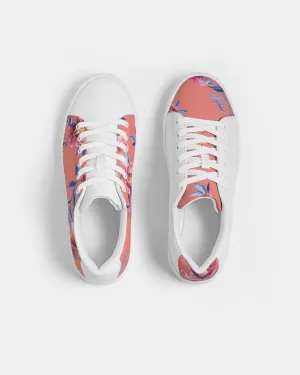 Forbidden Floral  Women's Faux-Leather Sneaker