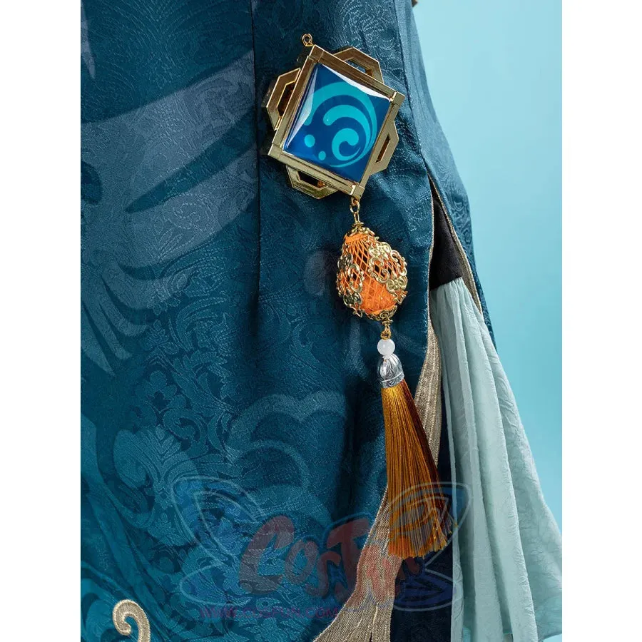 Genshin Impact Xingqiu Cosplay Costume C07694  AAA