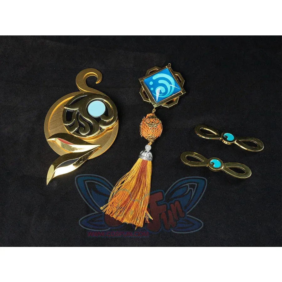 Genshin Impact Xingqiu Cosplay Costume C07694  AAA
