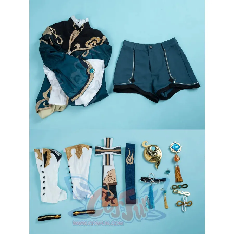 Genshin Impact Xingqiu Cosplay Costume C07694  AAA