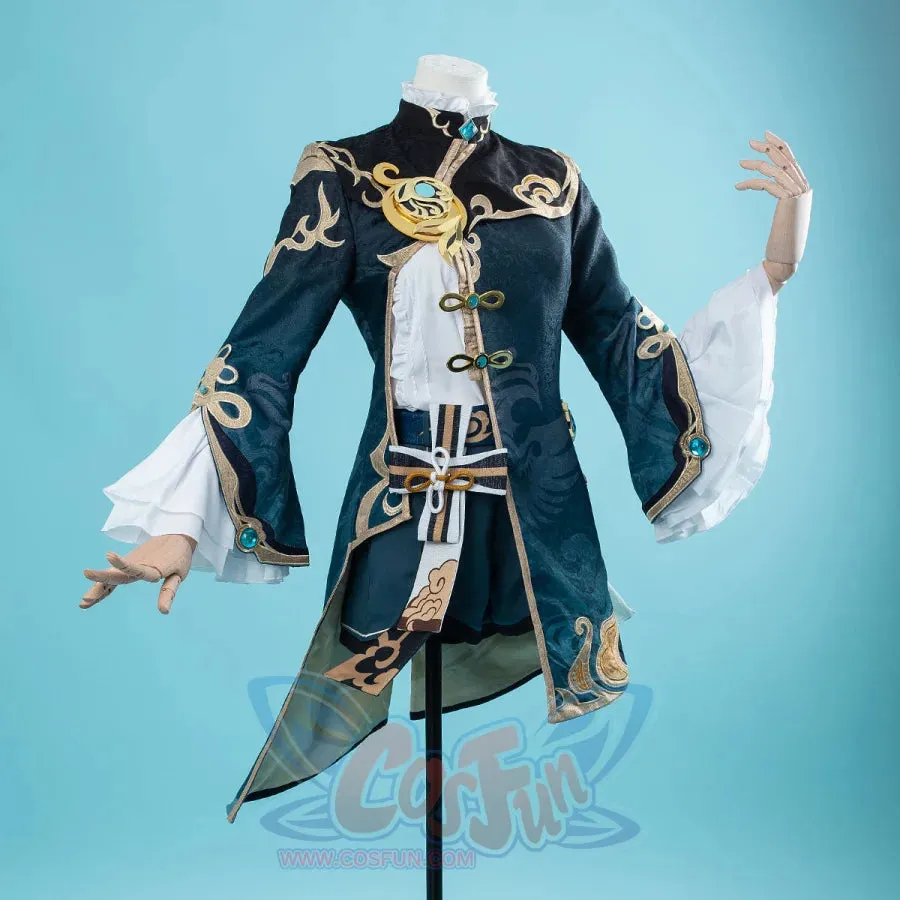 Genshin Impact Xingqiu Cosplay Costume C07694  AAA