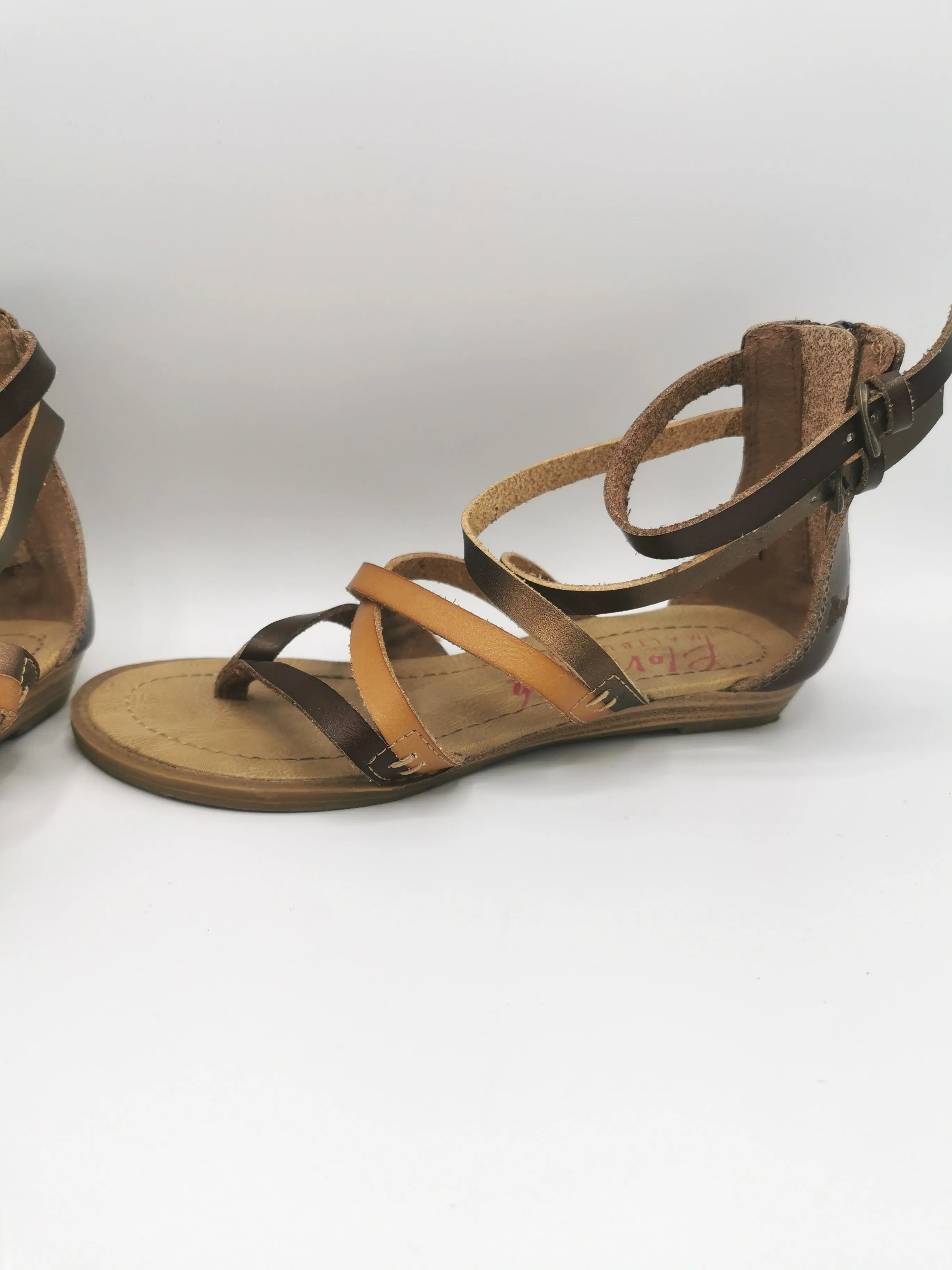 GIRL SIZE 1 YOUTH - BLOWFISH, Gladiator Sandals EUC B59