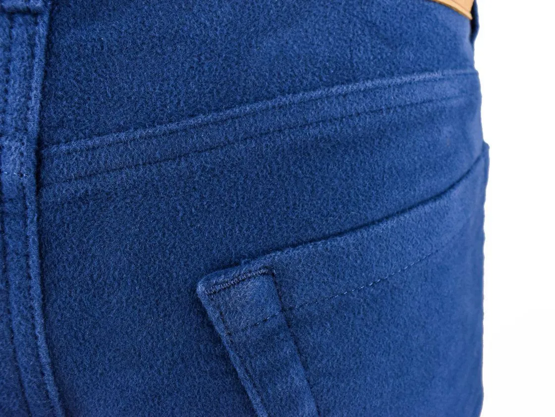 Gun Hill Men's Quality Moleskin Jeans Baltic Blue