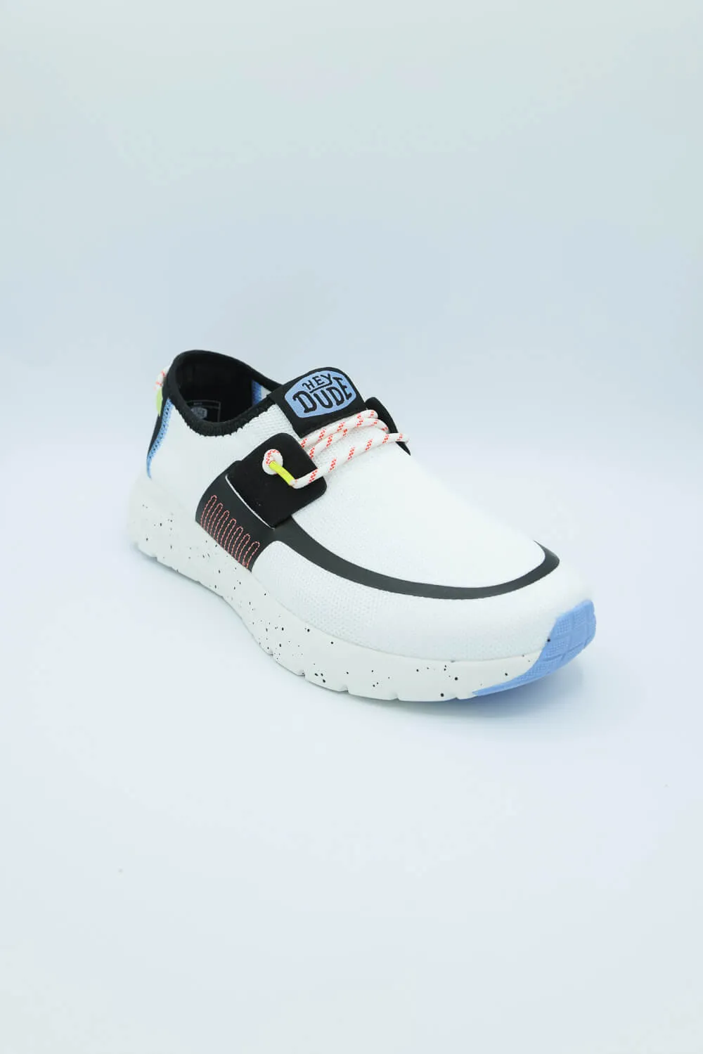HEYDUDE Men's Sirocco Bold Shoes in White Multi | 42231-100