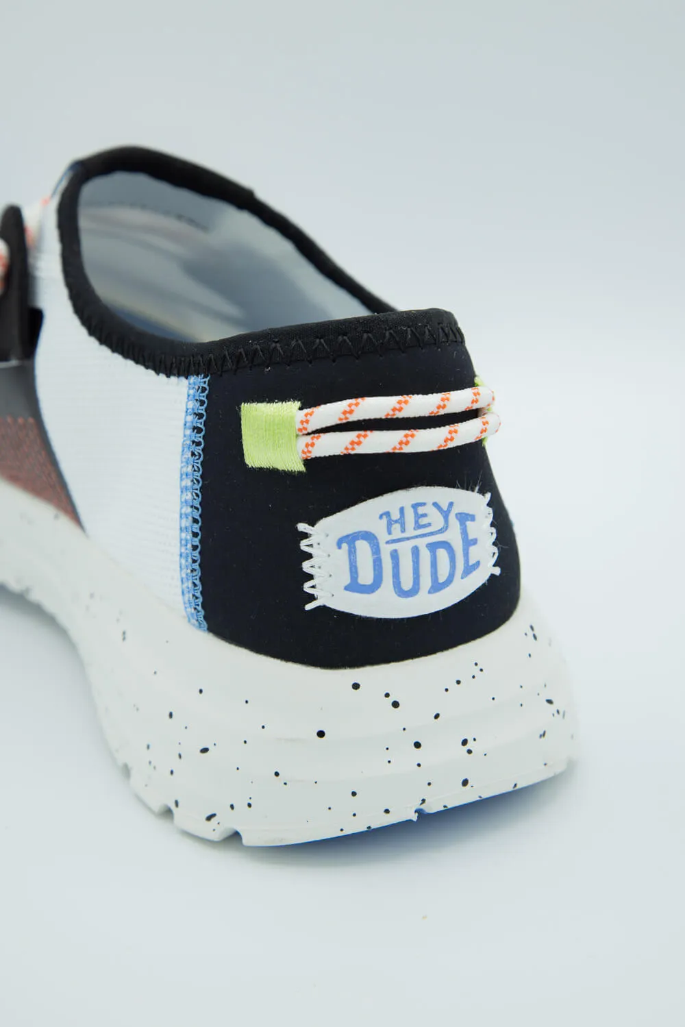HEYDUDE Men's Sirocco Bold Shoes in White Multi | 42231-100