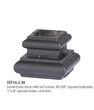HF 16.3.38 Level Base Shoe With Set Screw