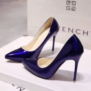 High Heels Patent Leather Shoes