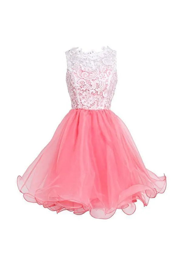 High Quality Organza Short Party Dresses Homecoming Dresses PG072