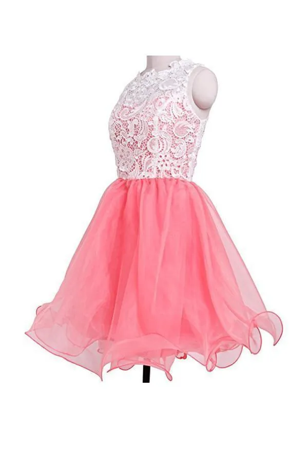 High Quality Organza Short Party Dresses Homecoming Dresses PG072