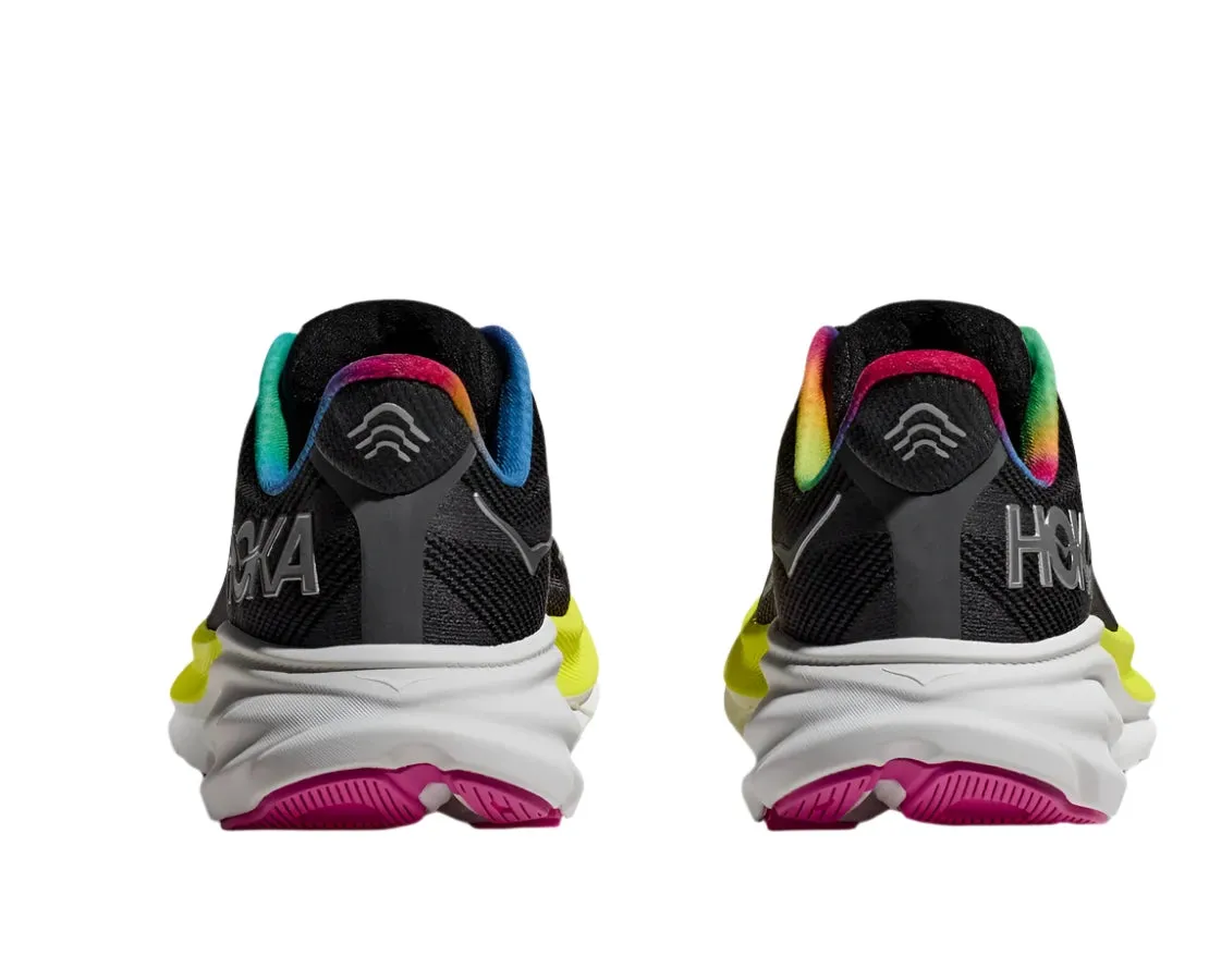 HOKA Men's Clifton 9 Sneaker - Black/All Aboard