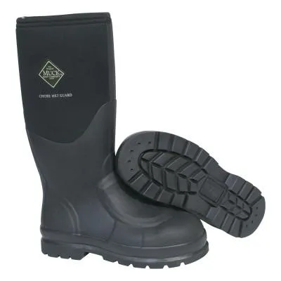 Honeywell Chore Met Guard Boots, Size 10, Black, CHS-META-BLK-100