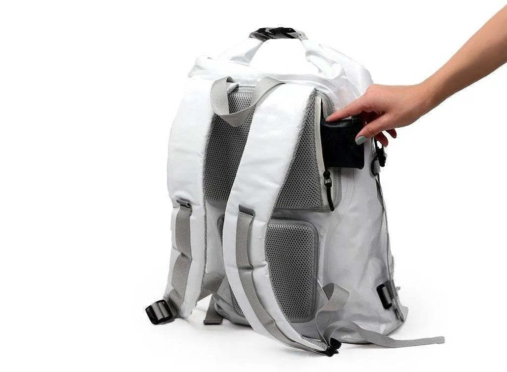 IAMRUNBOX - Spin Bag 18L, Durable, Waterproof Backpack, Carry On Bag for Sports, Work & Travel with Space for Laptop & Shoes