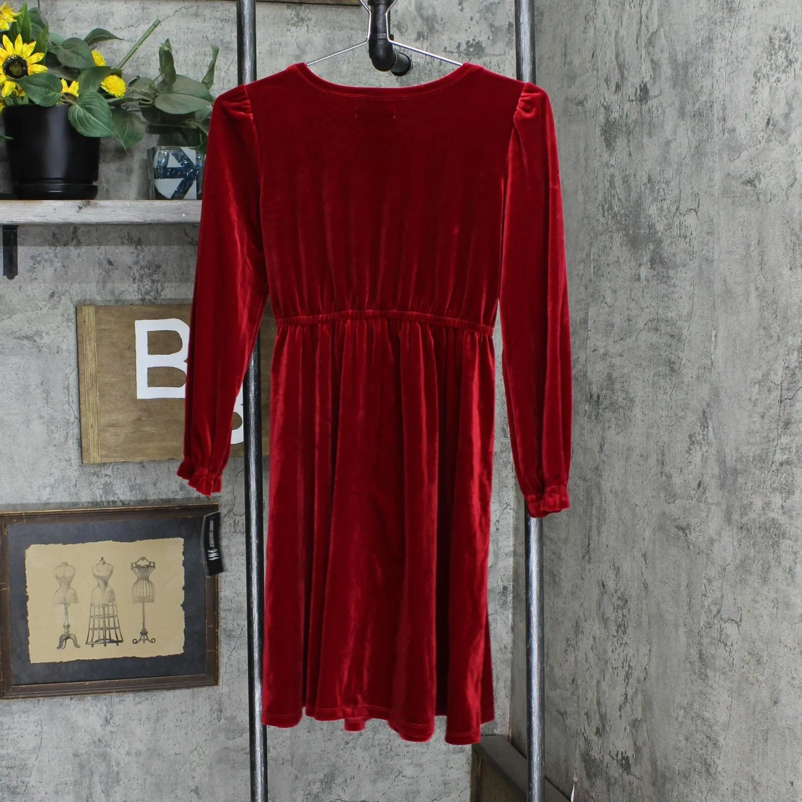 Inc International Concepts Little Girls Stretch Velour Dress 23000020