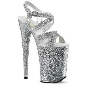 INFINITY-997LG  Silver Glitter/Silver Glitter