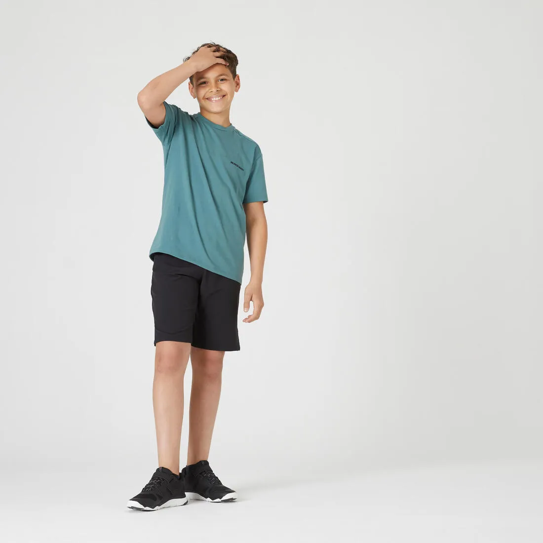 Kids' Breathable Cotton T-Shirt 500